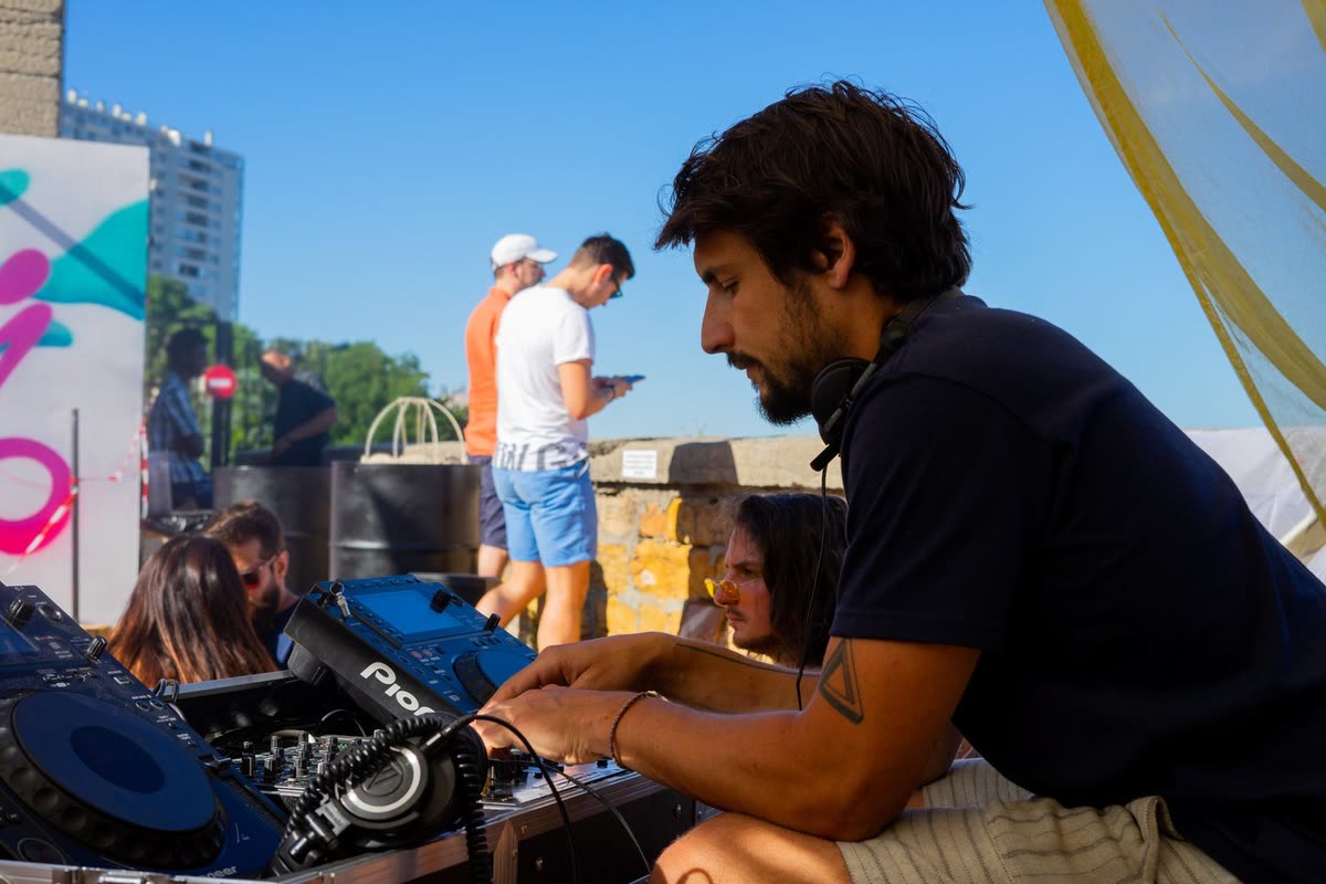 liut aux platines en terrasse